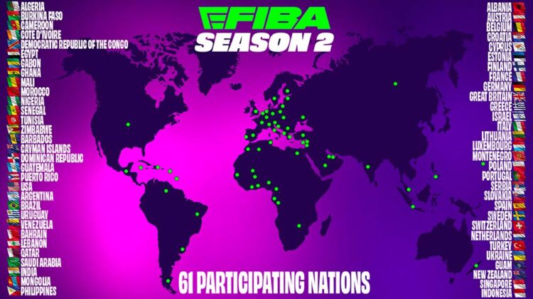 eFIBA Season 2 to feature 61 nations