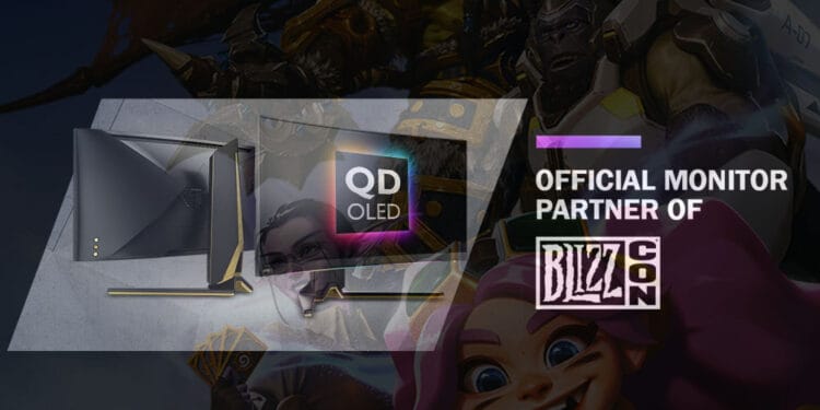 MSI official monitor partner of BlizzCon 2023