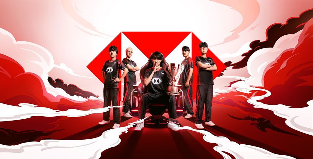 T1 and Faker team up with Hong Kong bank HSBC One