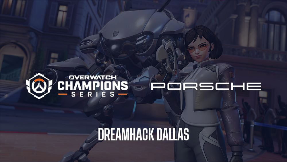 Porsche named the official automotive partner of the Overwatch Champions Series Major at DreamHack Dallas
