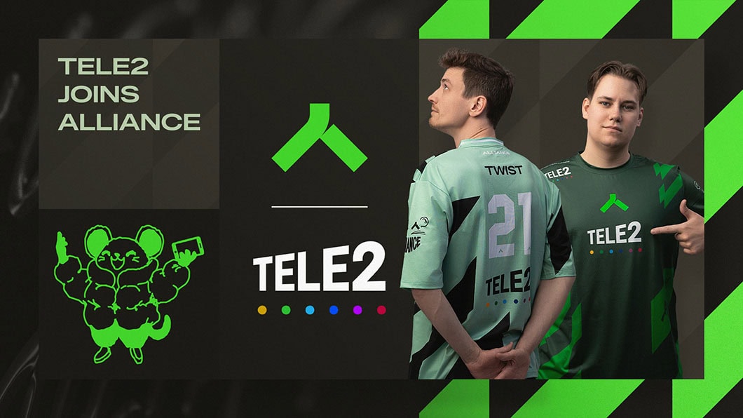 Tele2 partners with Alliance for Counter-Strike 2 team