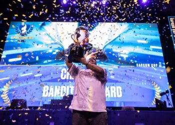 Capcom Cup IX Champion MenaRD. Credit Robert Paul