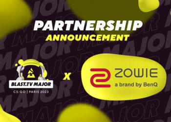 ZOWIE Partners for BLAST Paris Major CSGO