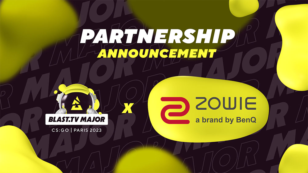 ZOWIE Partners for BLAST Paris Major CSGO