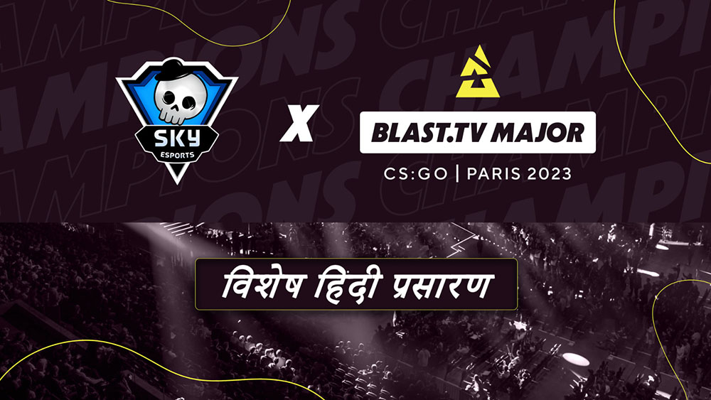 Skyesports secures Hindi broadcasting rights to BLAST Paris Major.