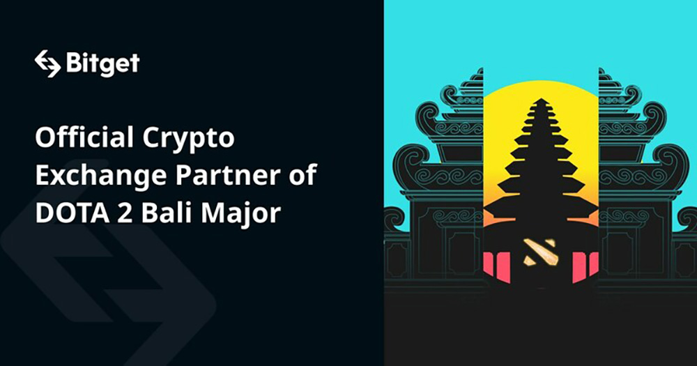Bitget Crypto Exchange Partner DOTA 2 Bali Major
