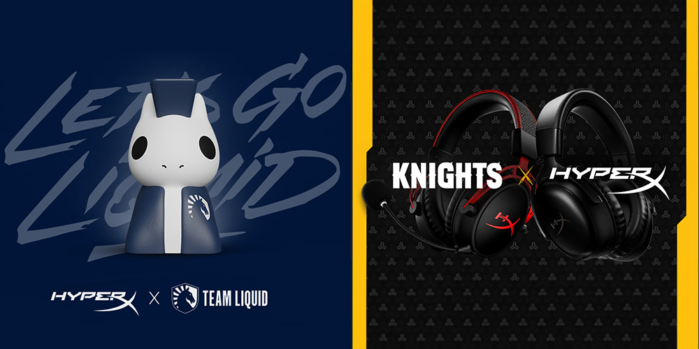 HyperX Partners With the Knights, Reveals Limited Edition HyperX x Liquid Keycap