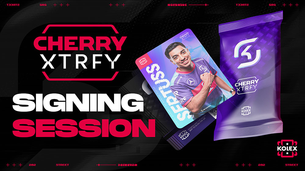 Cherry Xtrfy SK Gaming Kolex Team up for Card Signings at Gamescom 2023
