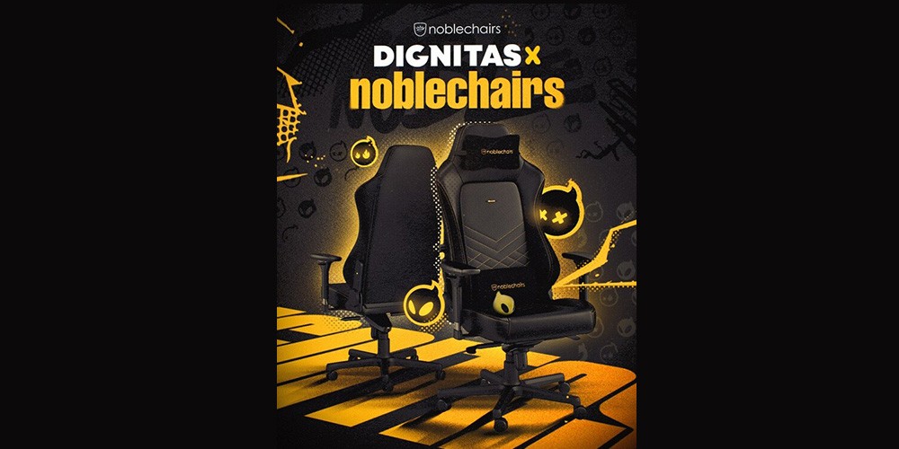Dignitas partners with noblechairs