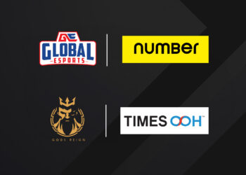 Global Esports Number Gods Reign Times OOH Partner for BGMI Esports