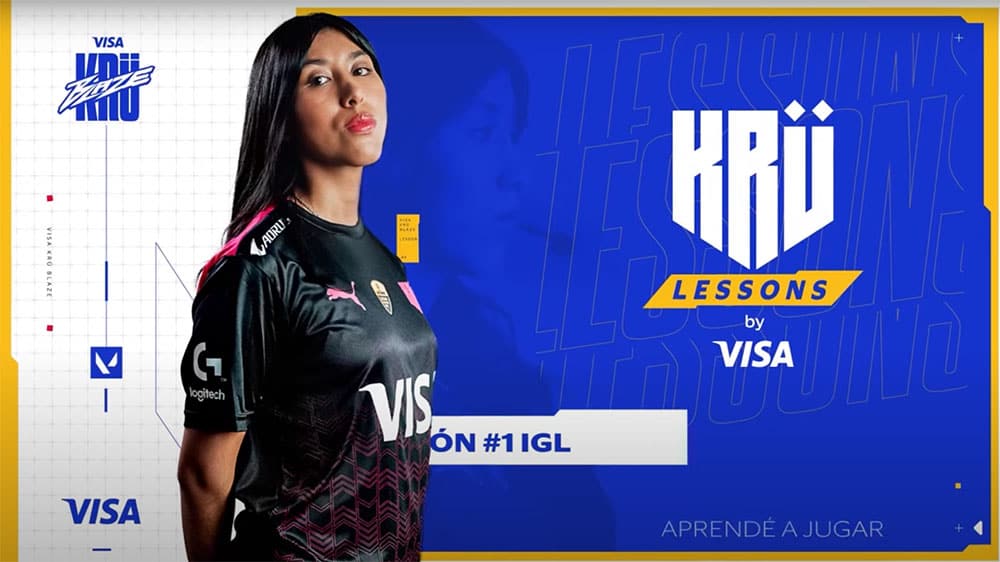 Kru Esports partners with Visa to promote women in esports