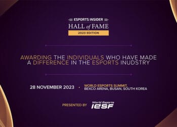 IESF presenting partner of the 2023 ESI Hall of Fame