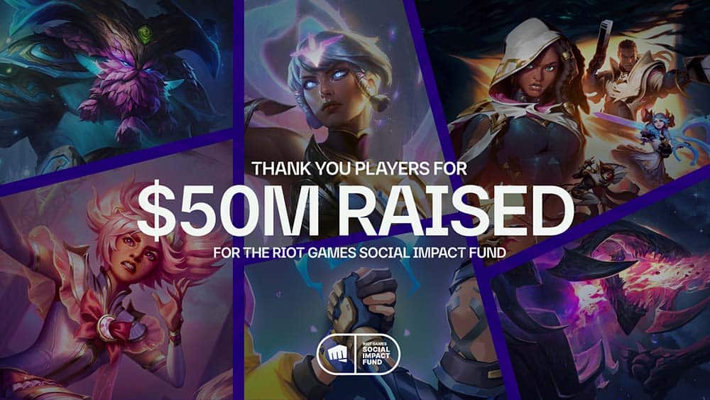 Riot Games Social Impact Fund hits major milestone