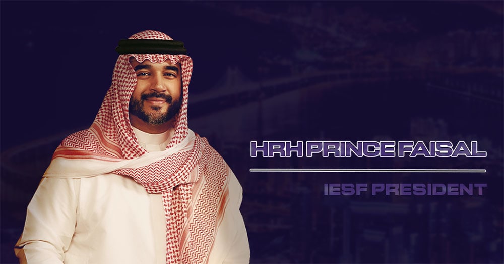 Saudi Arabia HRH Prince Faisal Named International Esports Federation President