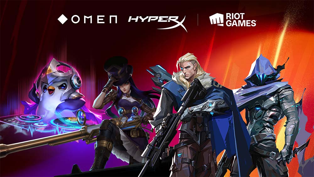 Riot inks global partnership with HP, Omen, HyperX for esports