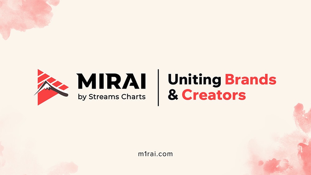 Streams Charts opens new division called MIRAI