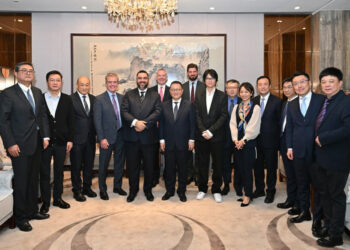 Savvy Games Group Vice Chair HRH Prince Faisal and CEO Brian Ward meet with Chinese officials and industry stakeholders