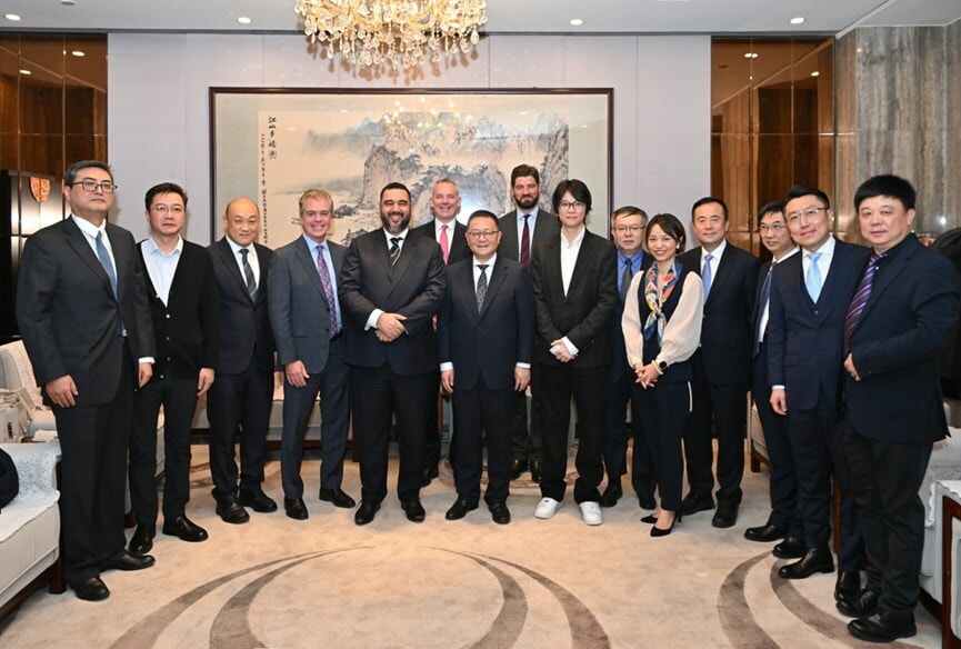 Savvy Games Group Vice Chair HRH Prince Faisal and CEO Brian Ward meet with Chinese officials and industry stakeholders