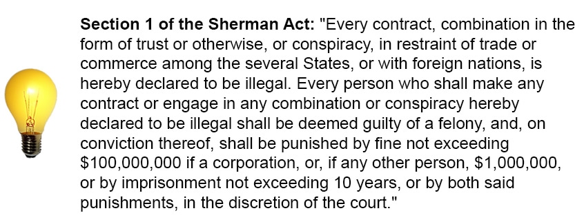Sherman Act Section 1