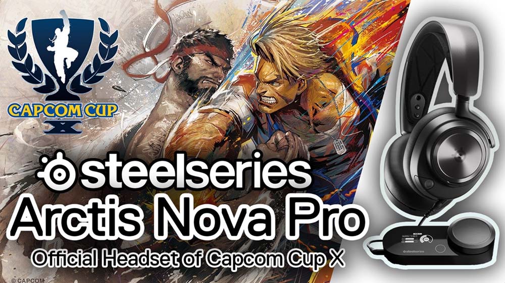 SteelSeries partners with Capcom for CAPCOM CUP X featuring Street Fighter 6