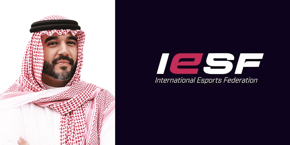IESF and Saudi Esports Federation President HRH Prince Faisal quietly assures federation members that the Kingdom is a safe place to visit