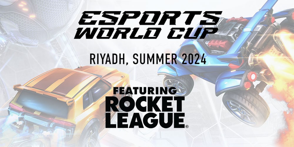 Rocket League joins the Esports World Cup this summer in Riyadh, Saudi Arabia