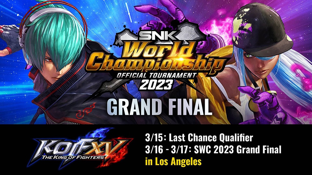 SNK World Championship 2023 for The King of Fighters XIV invades Los Angeles later this month