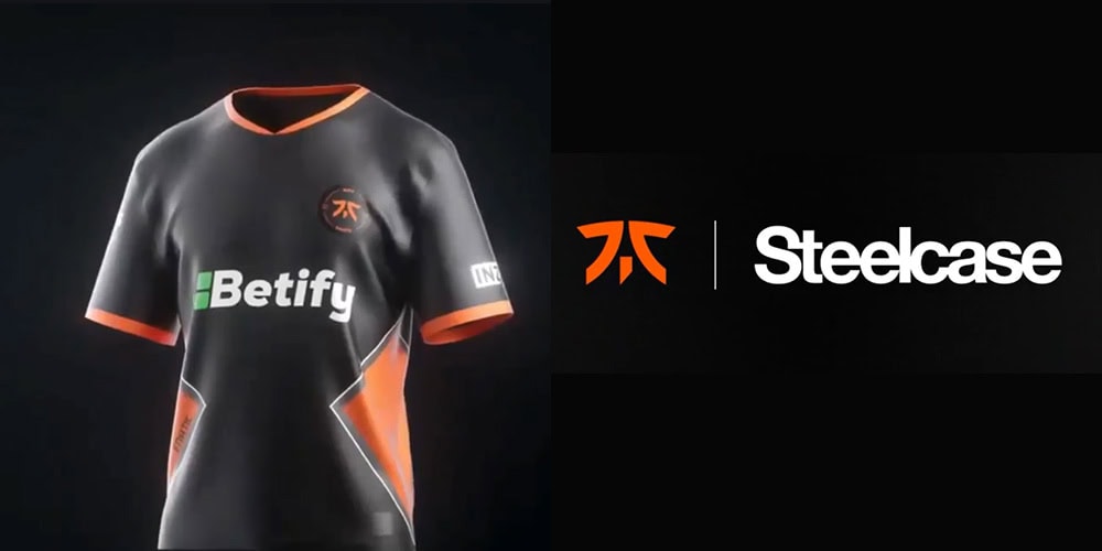 Fnatic partners with Betify and Steelcase