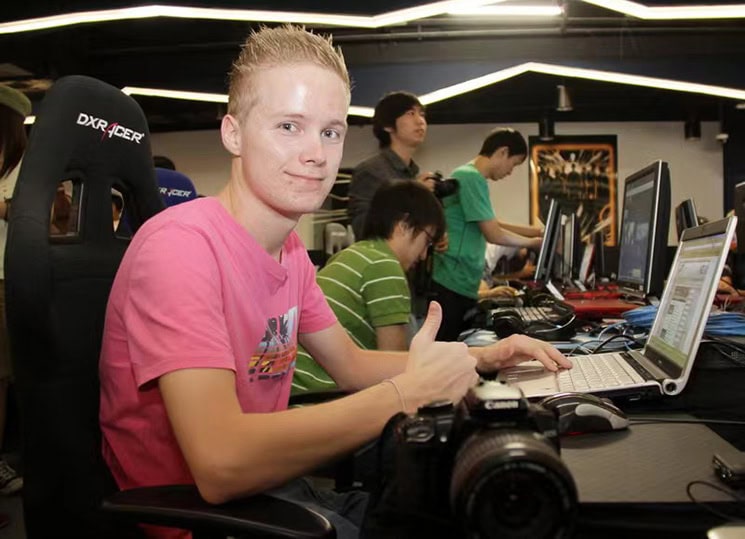 Pictured: Marc Winther at IEM Chengdu 2009. Credit: Yicun Liu