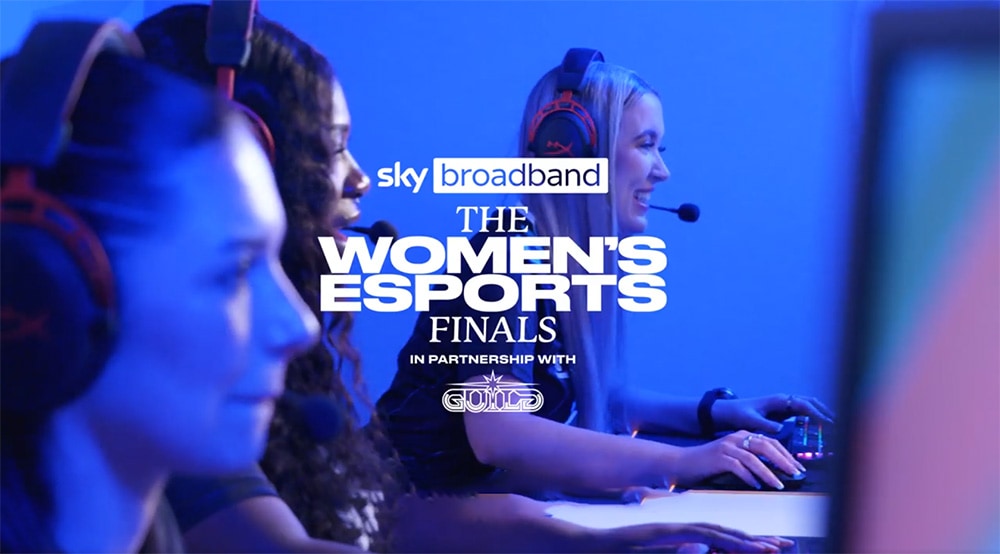 Sky Broadband and Guild Esports team up to promote women in esports