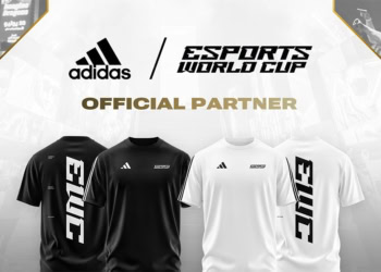 Adidas named the official merchandise partner of the Esports World Cup