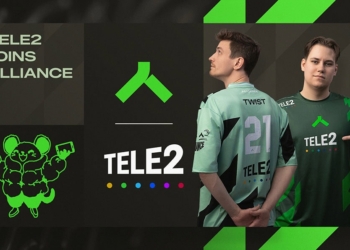 Tele2 partners with Alliance for Counter-Strike 2 team