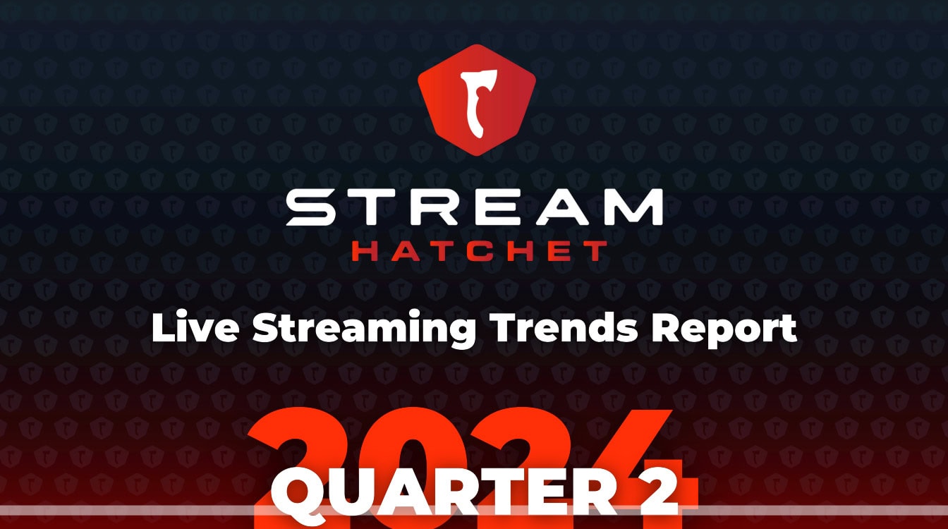 Stream Hatchet releases 2024 Q2 Livestreaming Trends Report