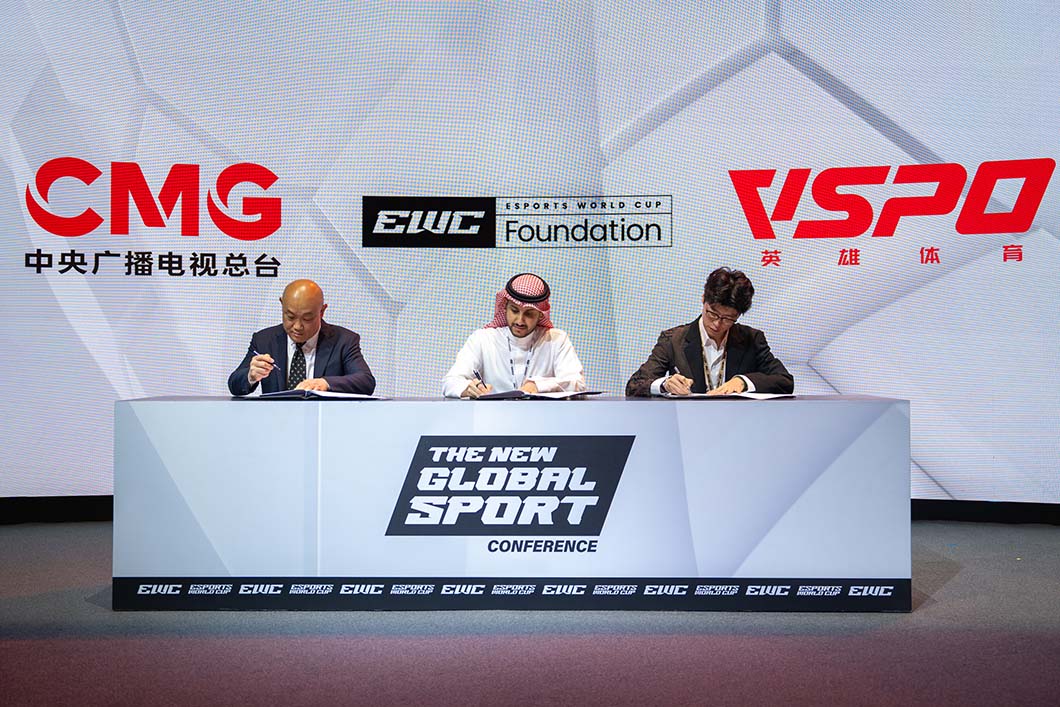 China Media Group, VSPO, and Esports World Cup Foundation sign MOU