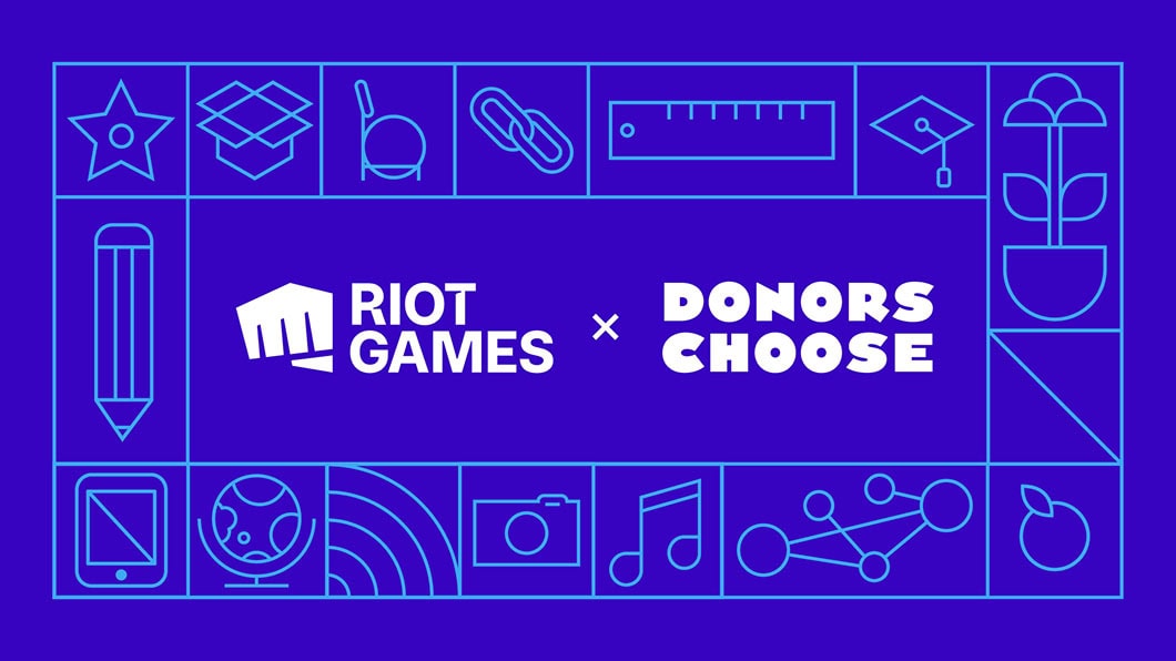 Riot Games Social Impact Fund teams with DonorsChoose for second campaign