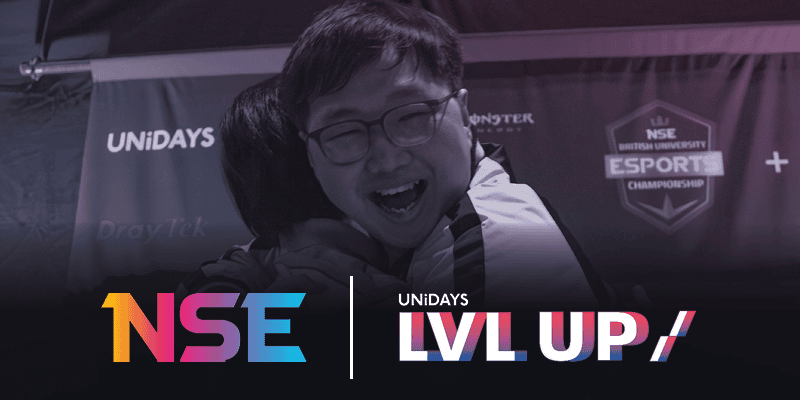 UNiDAYS LVL UP Becomes Headline Sponsor of British University Esports Championship